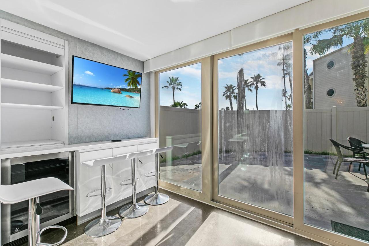 Upscale Modern Villa Private W Terrace In Bahia Mar Beachfront Resort, Heated Pool! South Padre Island Eksteriør bilde
