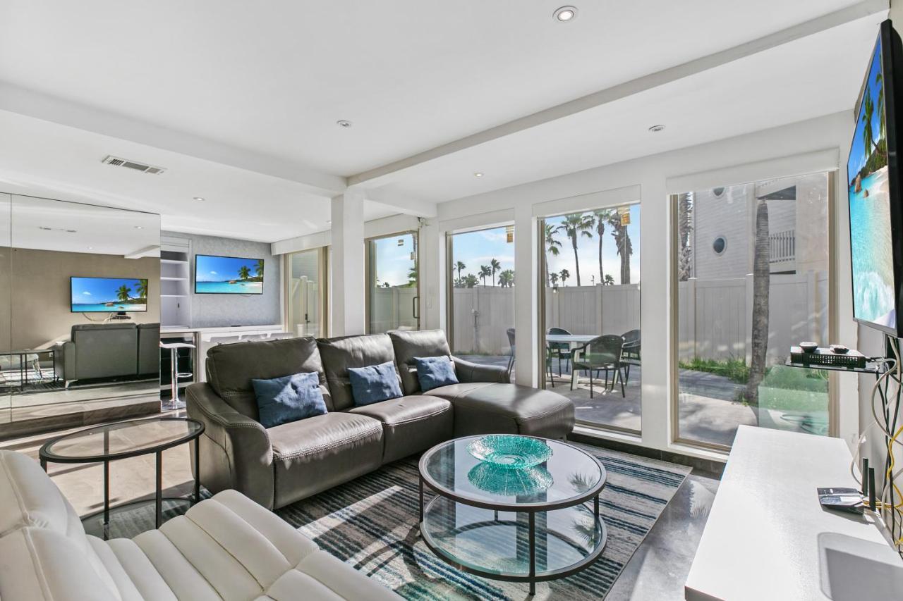 Upscale Modern Villa Private W Terrace In Bahia Mar Beachfront Resort, Heated Pool! South Padre Island Eksteriør bilde
